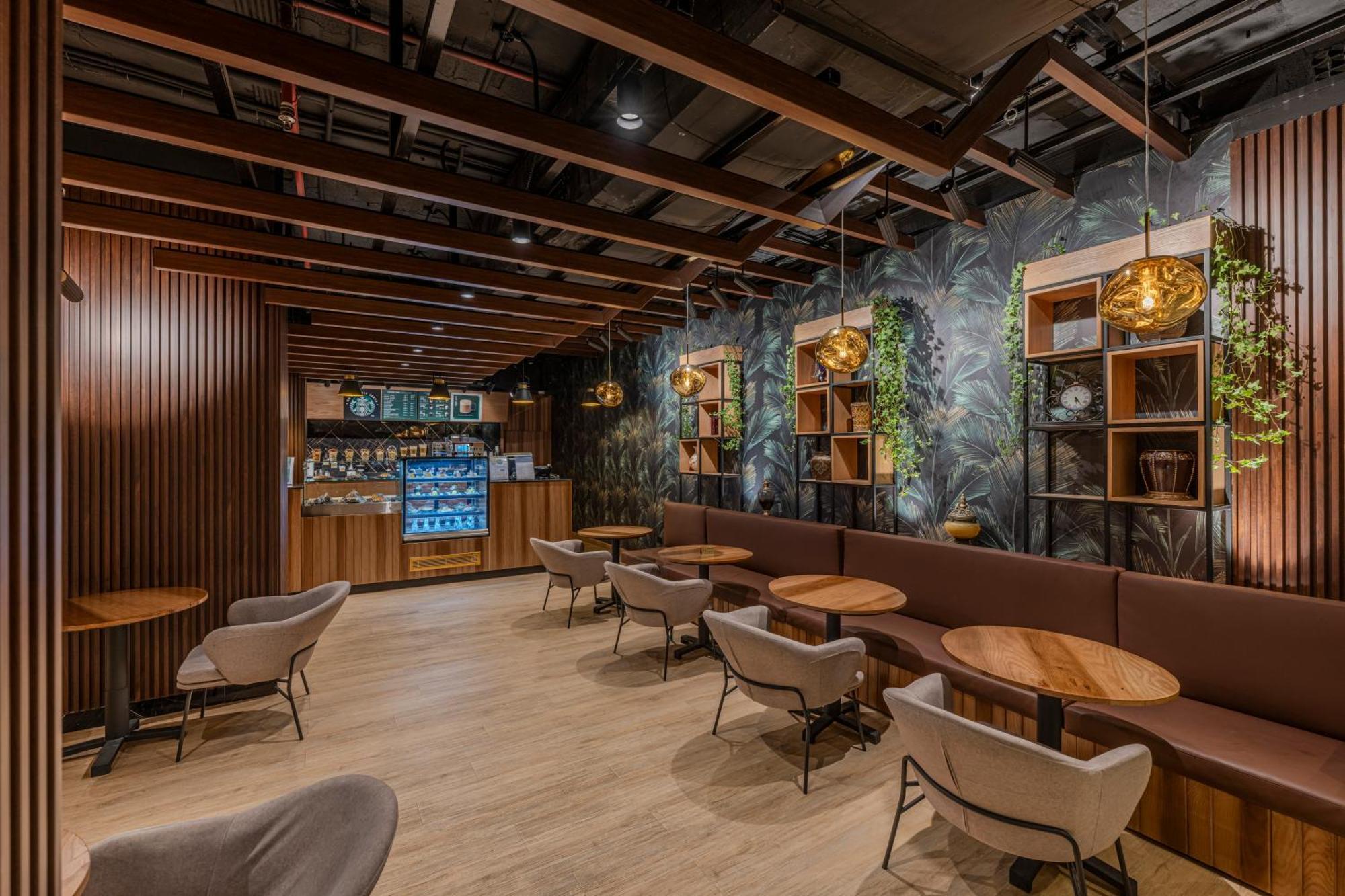 Hotel Al Shohada By Palm Rich Makkah La Meca Exterior foto Interior of a Starbucks Reserve store in Shanghai, China
